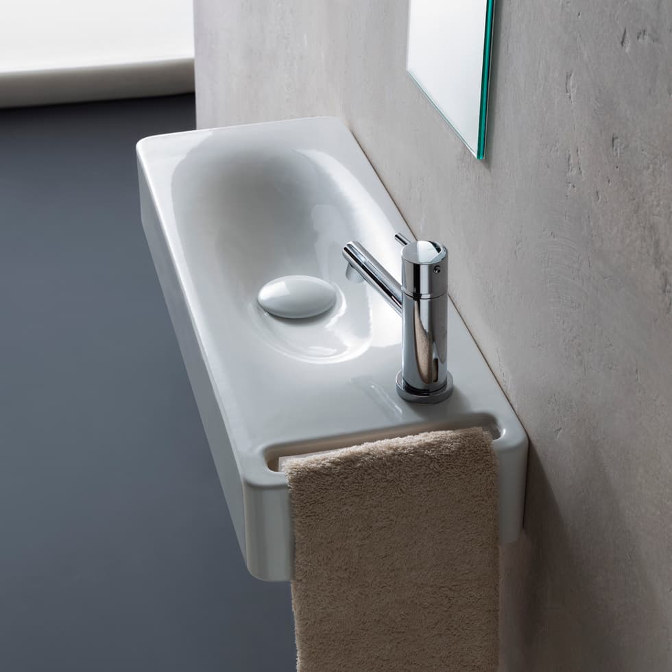 Νιπτήρας κρεμαστός Scarabeo Hung 1512-300 Λευκό 50x22