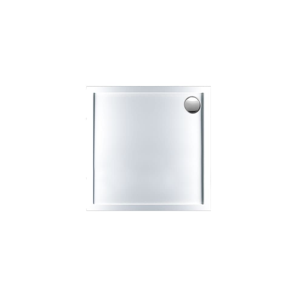 Ντουζιέρα τετράγωνη Sirene Extra Flat E8080-300 Λευκό 80x80x5cm