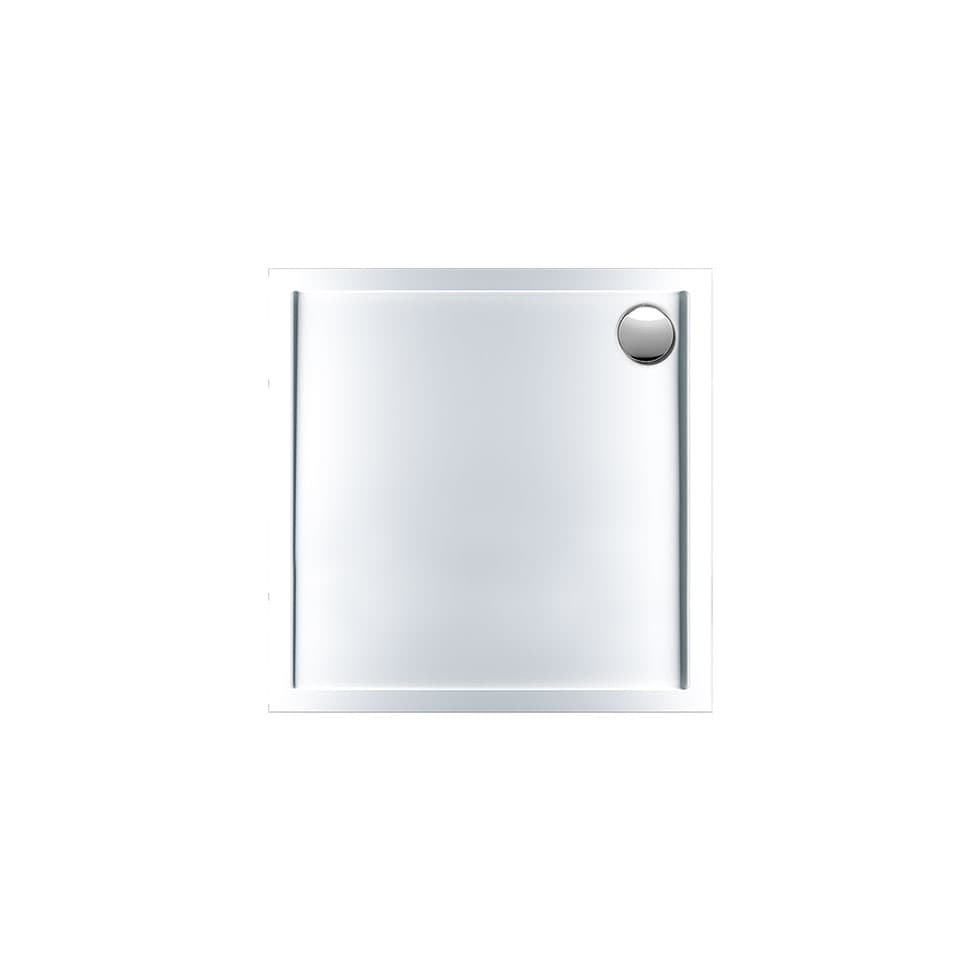 Ντουζιέρα τετράγωνη Sirene Extra Flat E9090-300 Λευκό 90x90x5cm