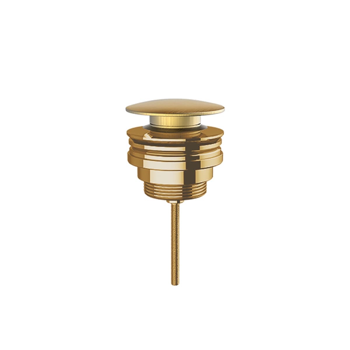 Βαλβίδα clic clac Voss TPV01-211 Gold Brushed PVD (πωλείται μόνο ως σετ με νιπτήρα Voss)