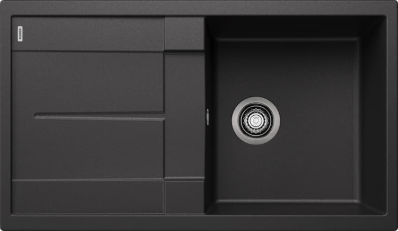 Νεροχύτης κουζίνας γρανιτένιος Blanco Metra 5 S 513212 Anthracite 86×50 (ένθετος)
