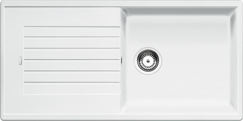 Νεροχύτης κουζίνας γρανιτένιος Blanco Zia XL 6 S 517571 White 100×50 (ένθετος)