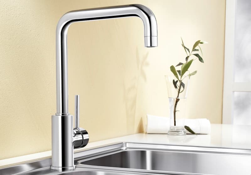 Μπαταρία κουζίνας Blanco Mili 519413 Χρώμιο Υ31cm - 2