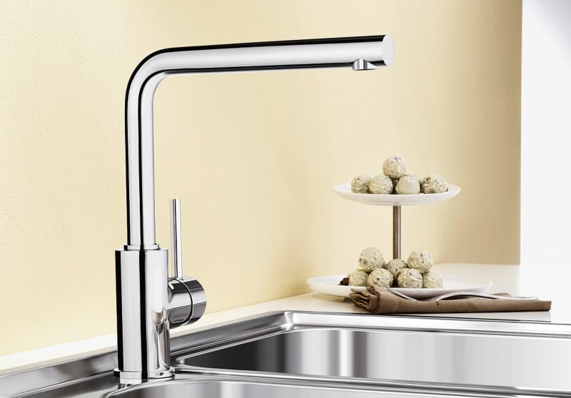 Μπαταρία κουζίνας Blanco Mila 519414 Χρώμιο Υ27cm - 2