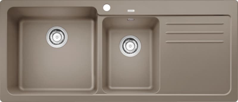 Νεροχύτης κουζίνας γρανιτένιος Blanco Naya 8 S 519660 Tartufo 116×50