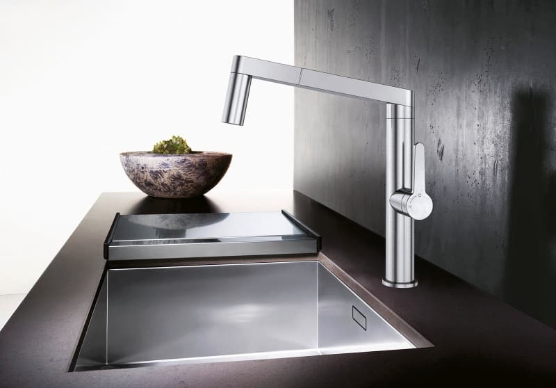 Νεροχύτης κουζίνας ανοξείδωτος Blanco Zerox 500-U 521589 Satin Polish 54×44 (υποκαθήμενος / flush) - 2