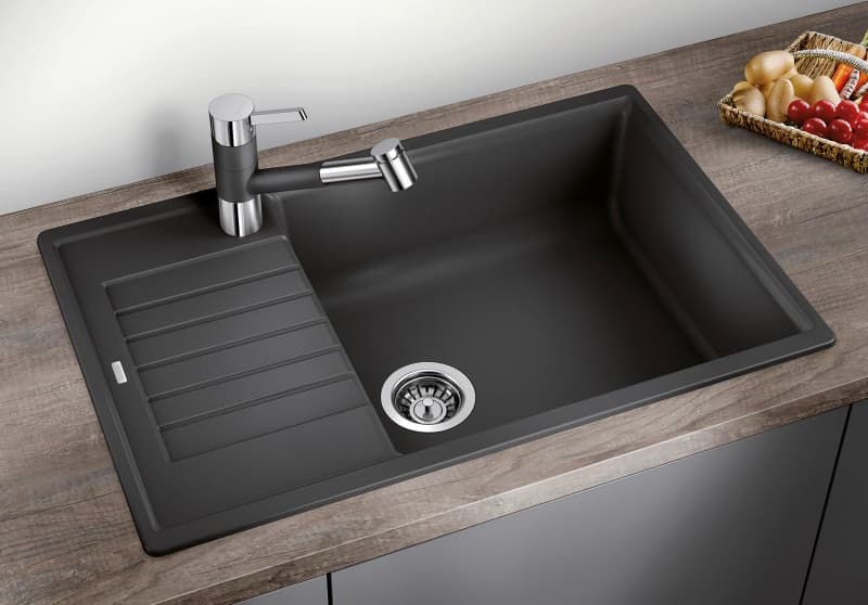Νεροχύτης κουζίνας γρανιτένιος Blanco Zia XL 6 S Compact 523273 Anthracite 78×50 (ένθετος) - 2