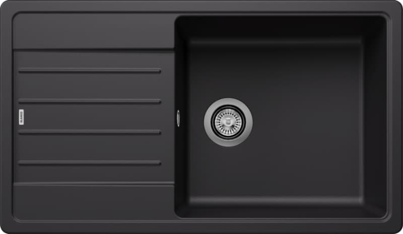 Νεροχύτης κουζίνας Blanco Legra XL 6 S 526087 Black 86x50 (ένθετος)