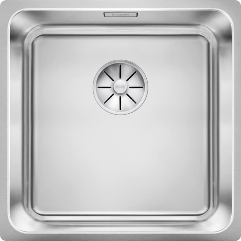 Νεροχύτης κουζίνας ανοξείδωτος Blanco Solis 400-U 526117 Brushed Finish 44×44 (υποκαθήμενος)
