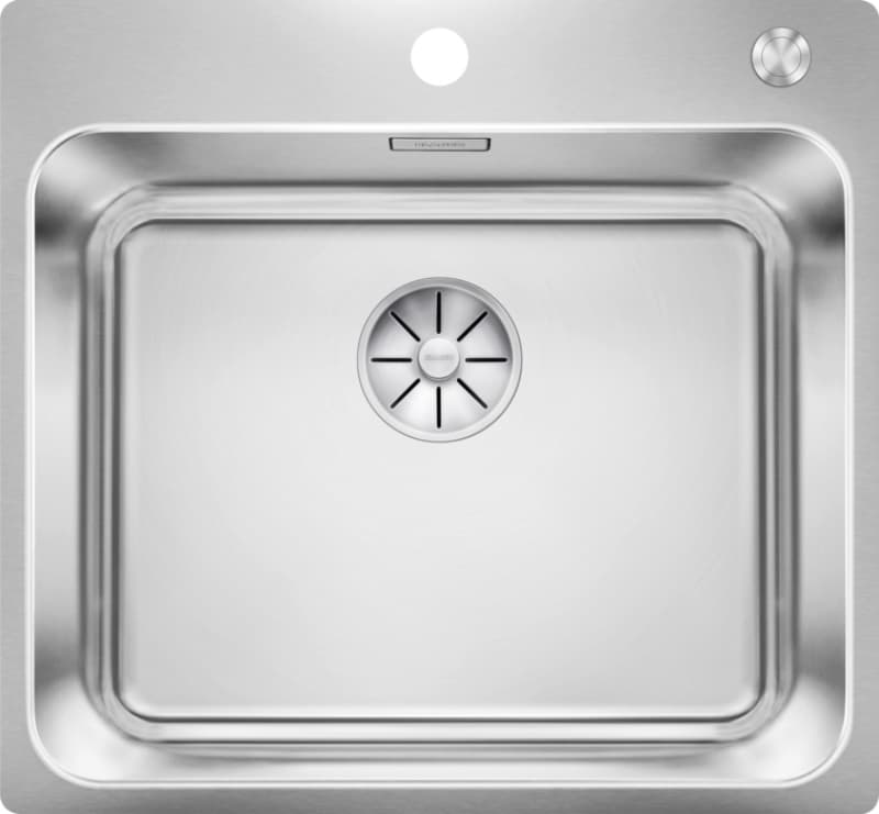 Νεροχύτης κουζίνας ανοξείδωτος Blanco Solis 500-IF/A 526124 Brushed Finish 54×50 (Flush επίπεδο χείλος IF)