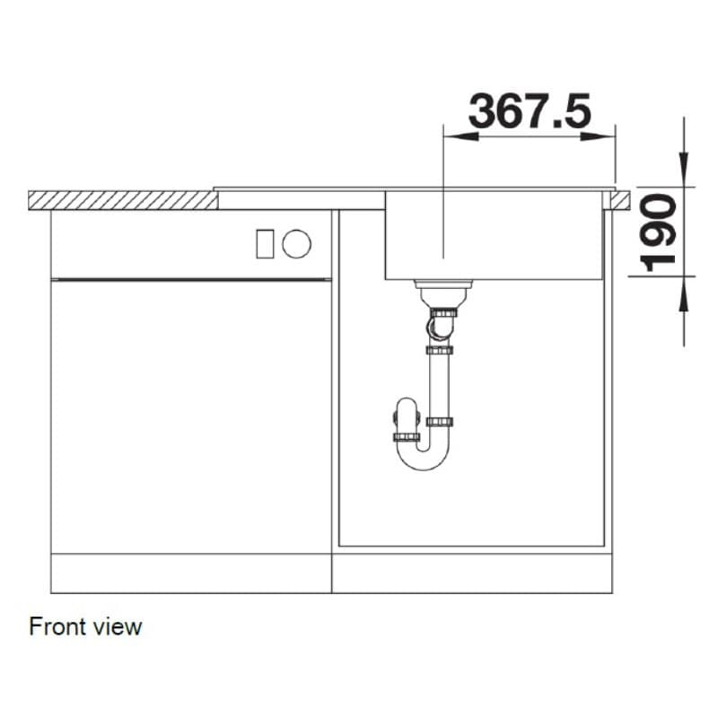 Νεροχύτης κουζίνας Blanco Legra XL 6 S 527091 Soft White 86x50 (ένθετος) - 4