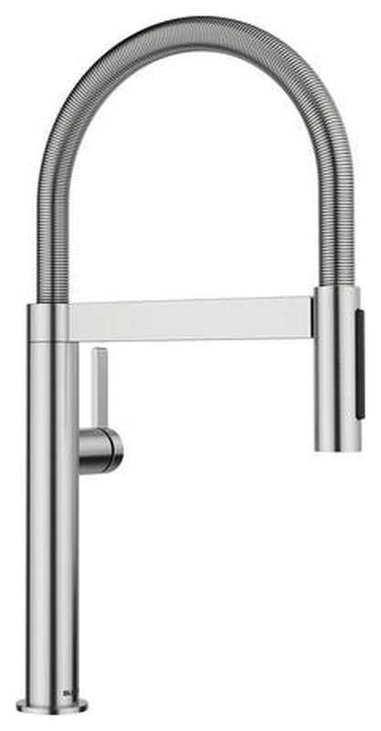 Μπαταρία κουζίνας Blanco Blancoculina-S II Mini 527467 PVD Steel Υ44,8cm