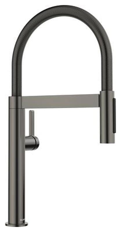 Μπαταρία κουζίνας Blanco Blancoculina-S II Mini 527469 Satin Dark Steel Υ44,8cm