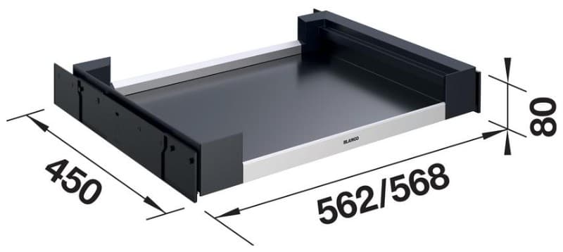 Ράφι Οργάνωσης Blanco 60 P 527665 45x56,2cm - 2
