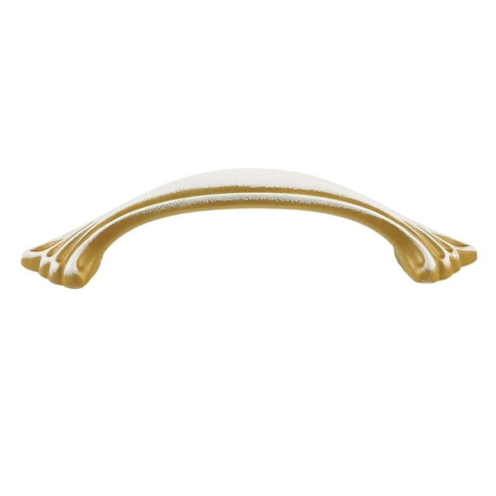 Λαβή Επίπλων Bosetti Marella 15155 96mm Λευκό Χρυσή Πατίνα - 2