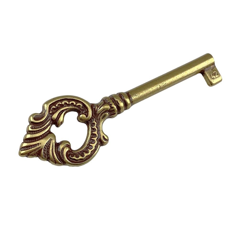Κλειδί Επίπλων Bosetti Marella 33723 Χρυσό με Πατίνα Patine BM 9x2,8cm - 2