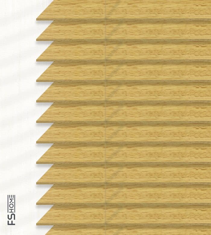 Ξύλινο Στόρι FS Home XR 002 25mm Ανοιχτό Καφέ