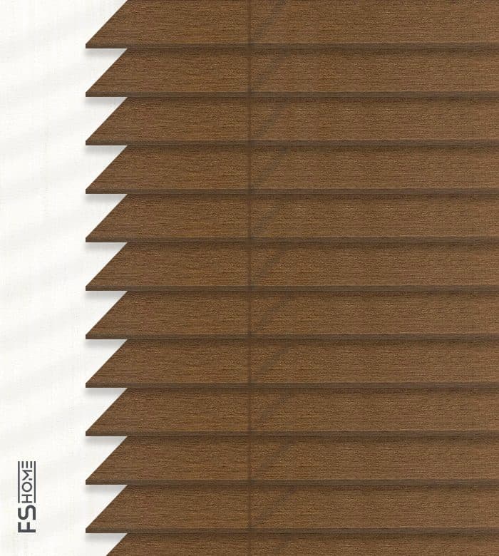 Ξύλινο Στόρι FS Home XR 006 25mm Καφέ