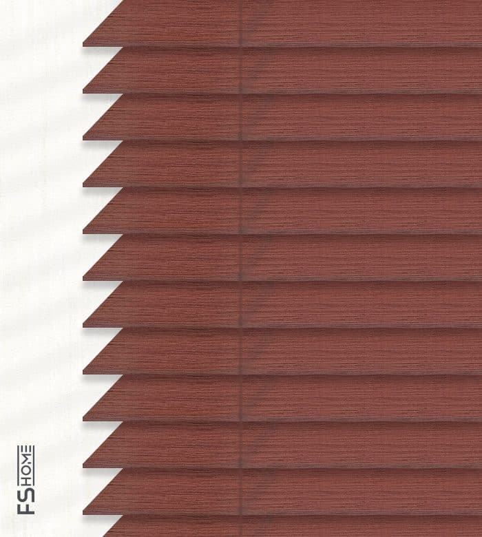 Ξύλινο Στόρι FS Home XR 009 25mm Κόκκινο