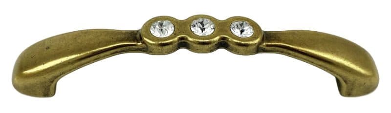 Λαβή Επίπλων Citterio Line 1027 96mm Χρυσό Florence Κρύσταλλο Swarovski