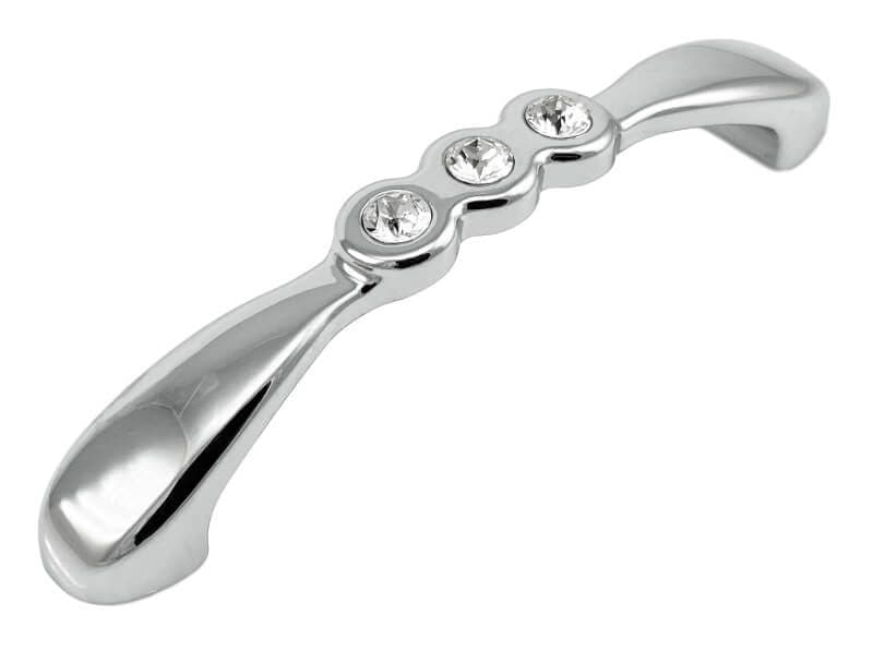 Λαβή Επίπλων Citterio Line 1027 96mm Χρώμιο Κρύσταλλο Swarovski - 3