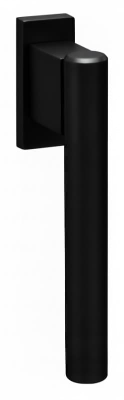 Πόμολο για Ανακλινόμενα Παράθυρα Convex 1885 CW Ματ Μαύρο Ανοδίωση C35C35
