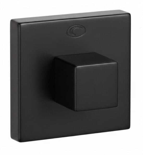 Περιστροφικό Κλείστρο Convex 2145 AF1 Ματ Μαύρο 5x5cm