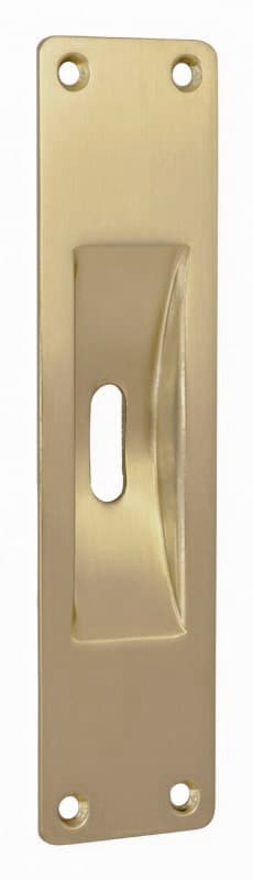 Χούφτα Συρόμενης Πόρτας με Οπή Convex 155 PST Ματ Όρο 4x15,8cm