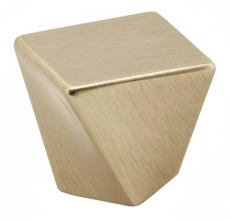 Πόμολο Επίπλων Convex 751 Ματ Όρο 2,7x2,7x2,5cm