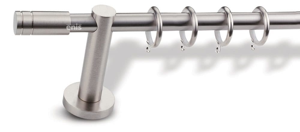 Μεταλλικό Κουρτινόξυλο Enis Τάπα Ρίγα Φ20mm (κυλινδρικό στήριγμα)