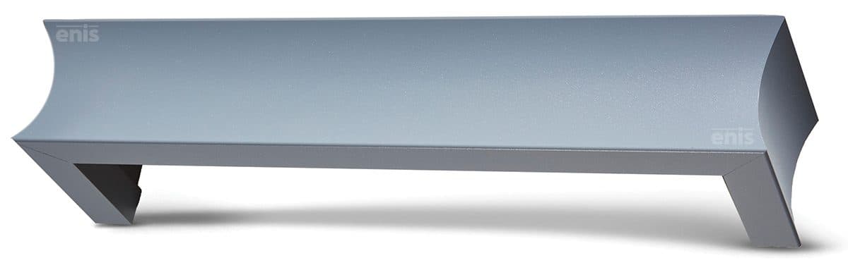 Μετόπη Αλουμινίου Enis 4756 Γκρι 42/5100 Φ90mm