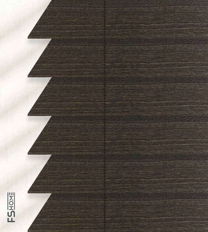 Ξύλινο Στόρι Enis G-65 50mm Καφέ Wenge