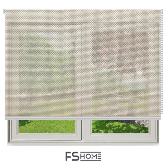 Ρολοκουρτίνα Διάτρητη Screen Enis Poly Brown 9007 Καφέ - 2