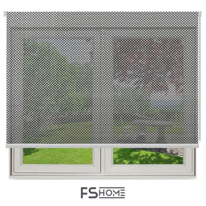 Ρολοκουρτίνα Διάτρητη Screen Enis Poly Grey 9009 Γκρι - 2