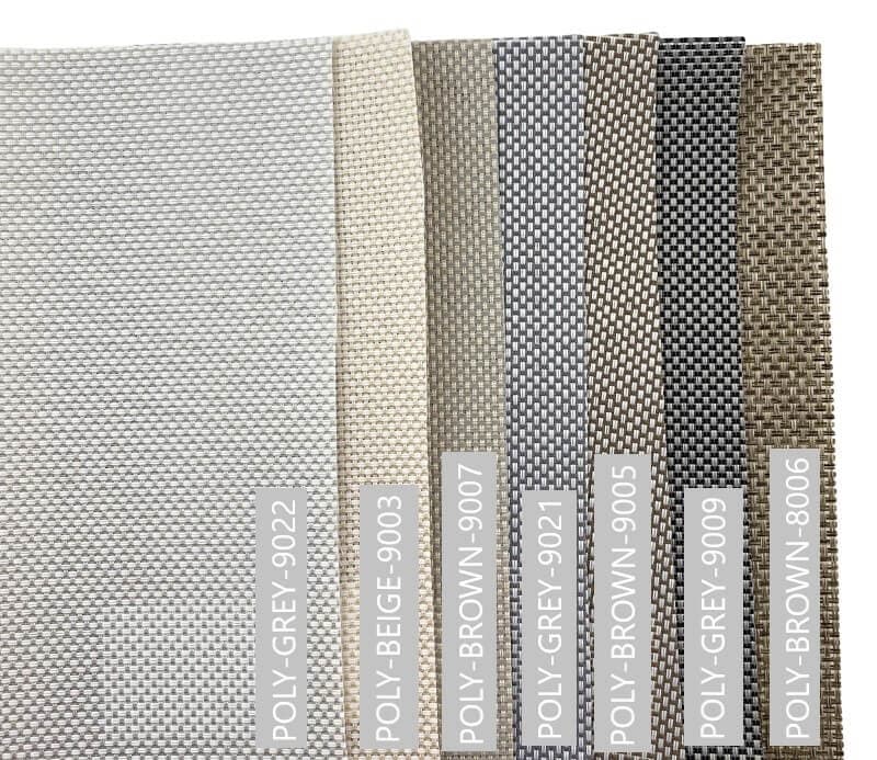 Ρολοκουρτίνα Διάτρητη Screen Enis Poly Beige 9003 Μπεζ - 3