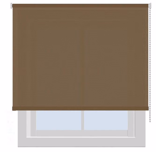 Ρολοκουρτίνα Domus Brown 0520