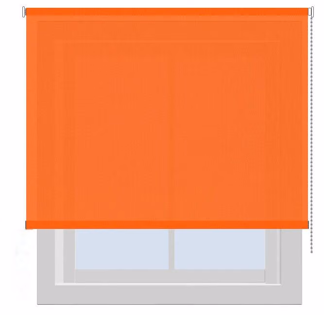 Ρολοκουρτίνα Domus Orange 6420
