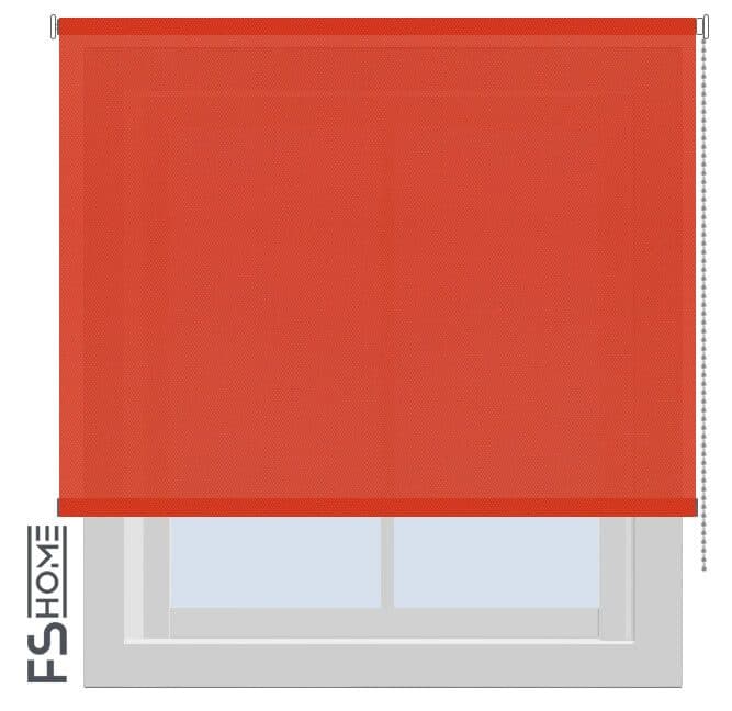 Ρολοκουρτίνα Domus Red 0847