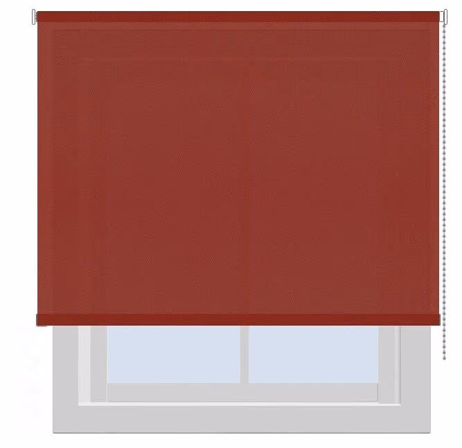 Ρολοκουρτίνα Domus Red 1100