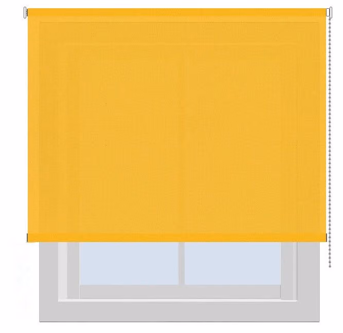 Ρολοκουρτίνα Domus Yellow 0810