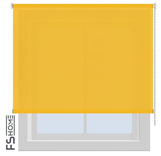 Ρολοκουρτίνα Domus Yellow 0810