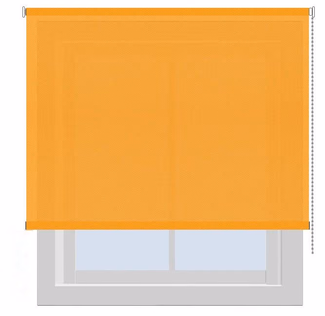 Ρολοκουρτίνα Domus Yellow 0849