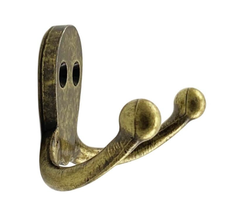 Κρεμάστρα Erk 129 Αντικέ Ορείχαλκος 7,2x4cm - 3