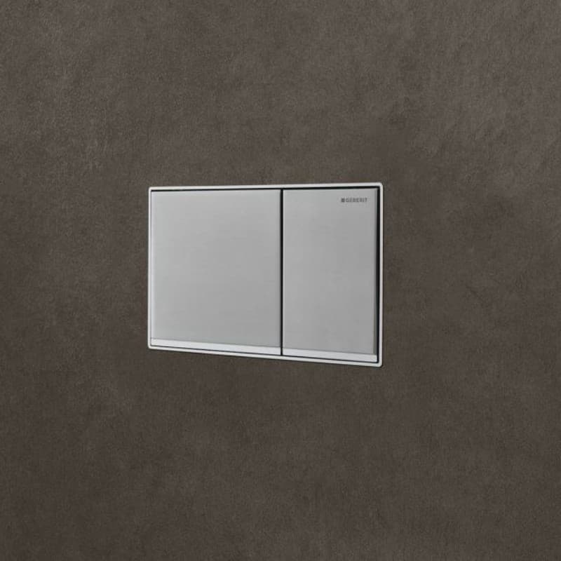 Πλακέτα χειρισμού Dual flush Geberit Omega 60 115.081.GH.1 Brushed Chrome Βουρτσισμένο
18,4x11,4cm - 4