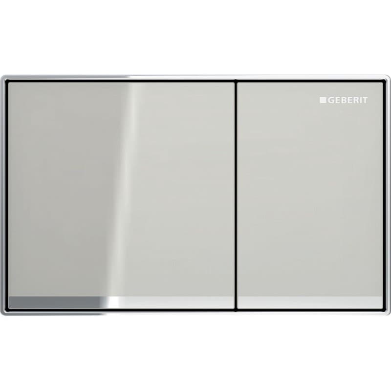 Πλακέτα χειρισμού Dual flush Geberit Omega 60 115.081.JL.1 Sand Grey Γυαλιστερό (γυαλί)
18,4x11,4cm