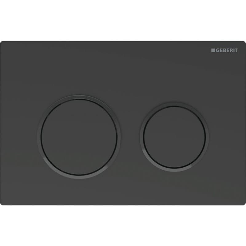 Πλακέτα χειρισμού Dual flush Geberit
Omega 20 Round 115.085.16.1 Black Matt coated/black Ματ 21,2x14,2cm