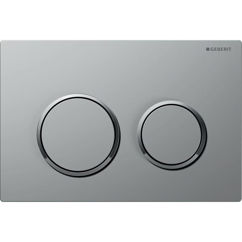 Πλακέτα χειρισμού Dual flush Geberit
Omega 20 Round 115.085.JQ.1 Matt chrome/bright Chrome Ματ / Γυαλιστερό
21,2x14,2cm - 1