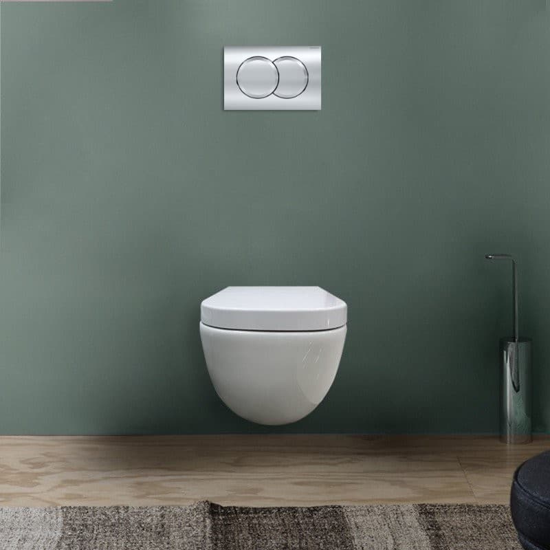 Πλακέτα χειρισμού
Dual flush Geberit Delta 01 115.107.21.1 Bright Chrome Γυαλιστερό 24,6x16,4cm - 3