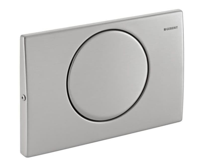 Πλακέτα χειρισμού Dual flush Geberit
Delta 10 115.108.00.1 Brushed Stainless Steel Βουρτσισμένο 24,6x16,4cm - 2