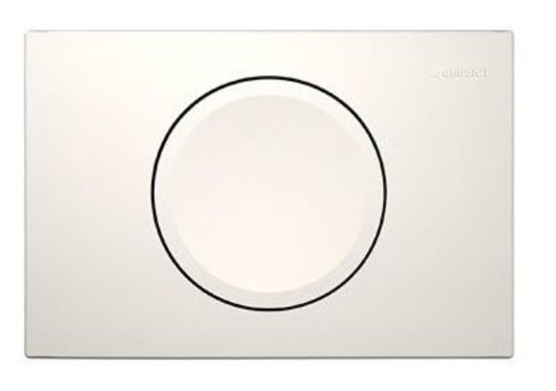 Πλακέτα χειρισμού Dual flush Geberit
Delta 15 115.109.11.1 White Alpine Γυαλιστερό 24,6x16,4cm